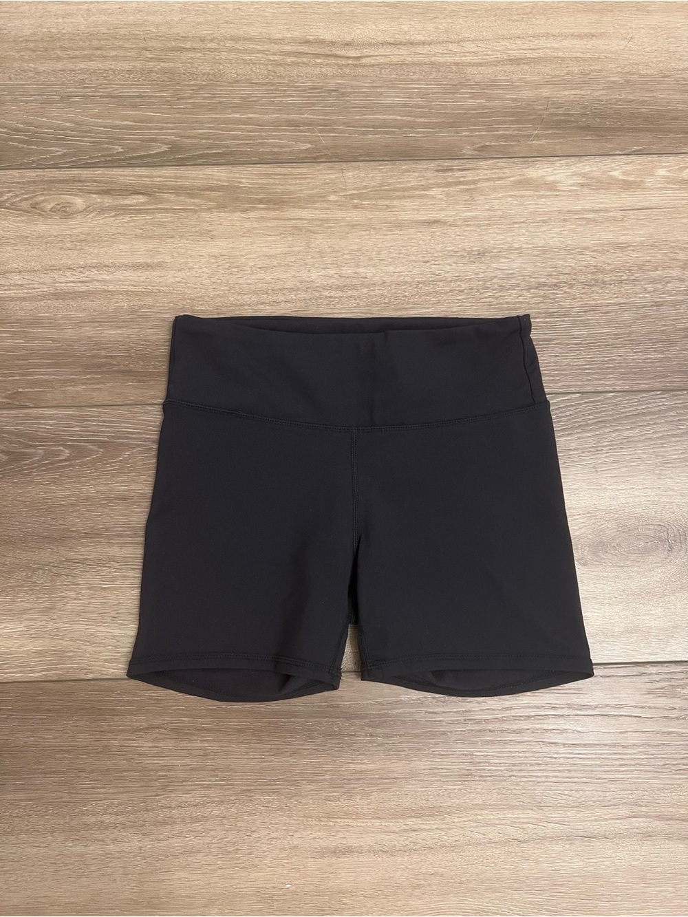Women’s Black High-Rise Bike Shorts
